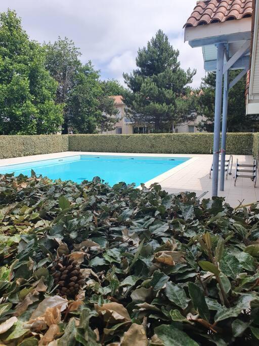 Mignon Appartement En Residence Avec Piscine Biscarrosse Extérieur photo