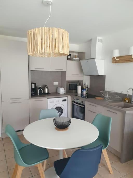 Mignon Appartement En Residence Avec Piscine Biscarrosse Extérieur photo